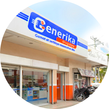 Generika Drugstore is a subsidiary of Ayala Healthcare Holdings Inc. (AC Health)